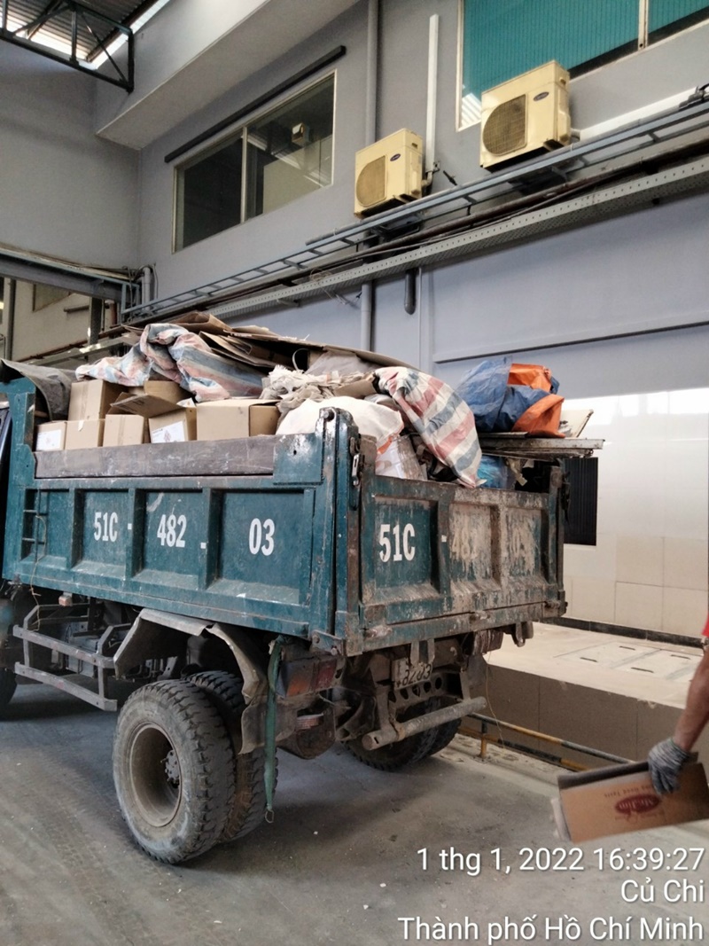 Vận Chuyển Xà Bần Dĩ An Nhanh, Gọn, Sạch Sẽ 0902.212.217