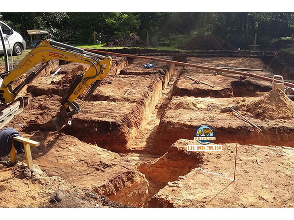 Thi Công Đào Móng Nhà Bến Cát Trọn Gói, An Toàn - VẬN TẢI PHI HÙNG