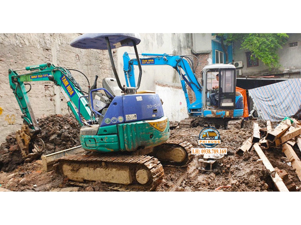 Thi Công Đào Móng Nhà Bến Cát Trọn Gói, An Toàn - VẬN TẢI PHI HÙNG