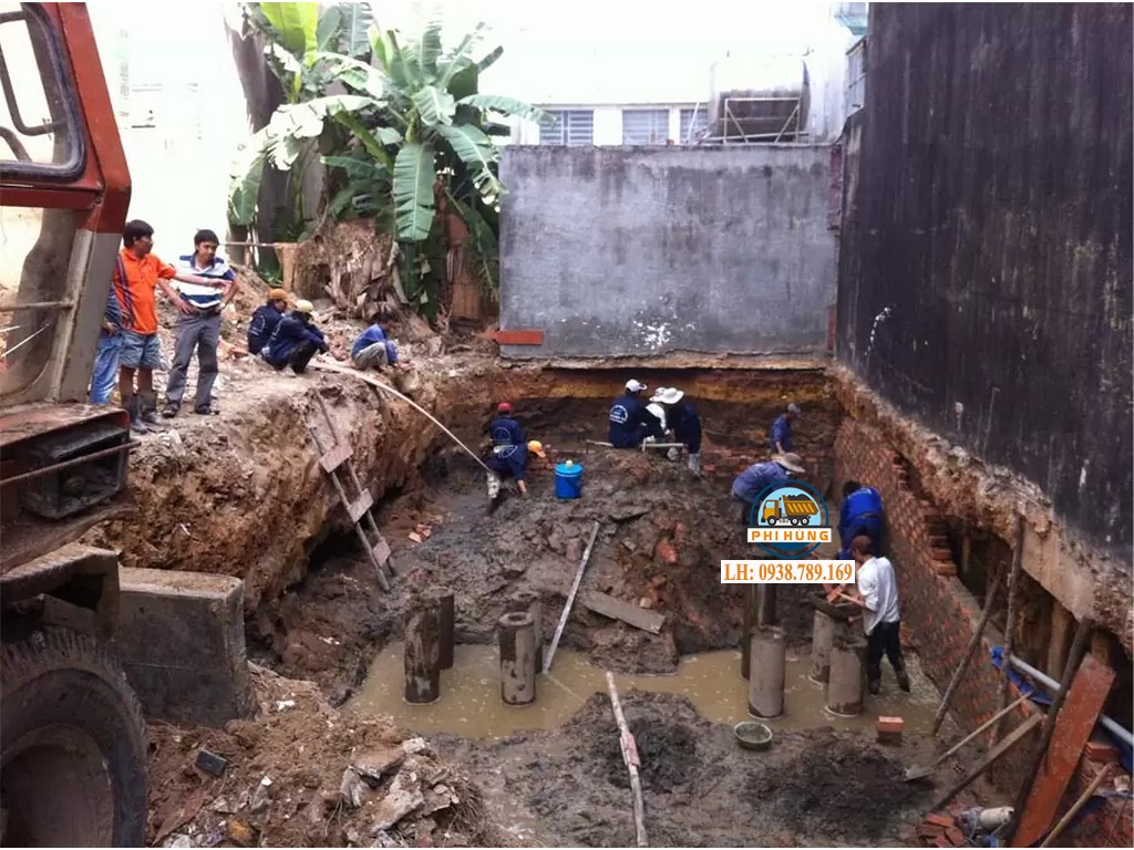 Thi Công Đào Móng Nhà Thủ Dầu Một Sạch, Gọn, Trọn Gói 0902212217