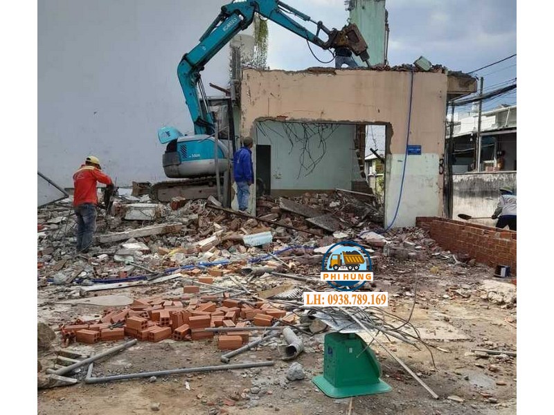 🏗️ Nhận Tháo Dỡ Nhà Dân Quận 10 – Thi Công Sạch, Không Bụi Bẩn | VẬN TẢI PHI HÙNG